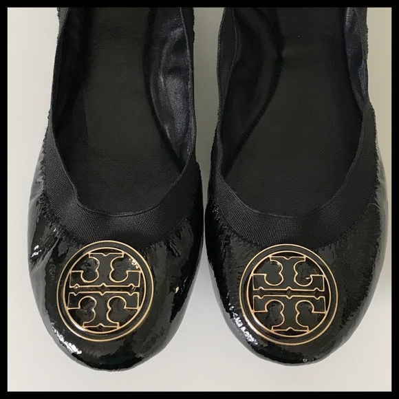 Tory Burch Shoes - Tory Burch Caroline Patent Leather Ballet Flats